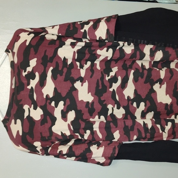 WESTY MEN'S CAMO THERMAL MULTICOLOR COTTON LONG SLEEVE SHIRT SIZE XL - Picture 3 of 9